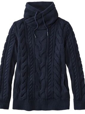 LLbean double L pullover sweater